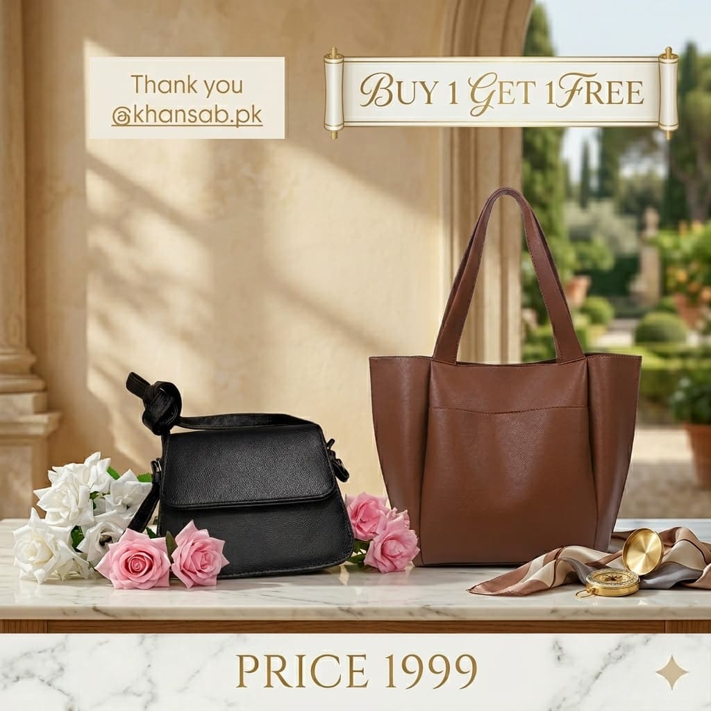 Deal tote and Round Bag