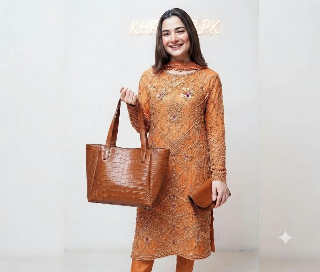 CROCO TOTE BAG
