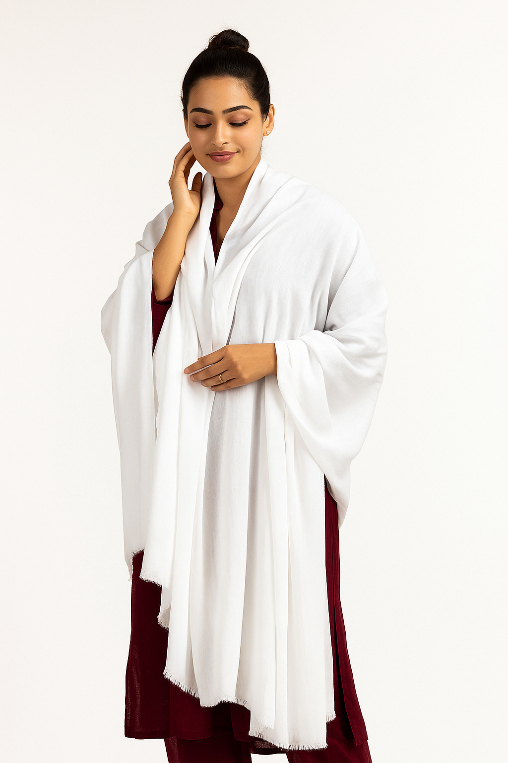 Dhanak Plain Shawl
